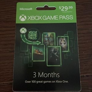 Xbox game pass